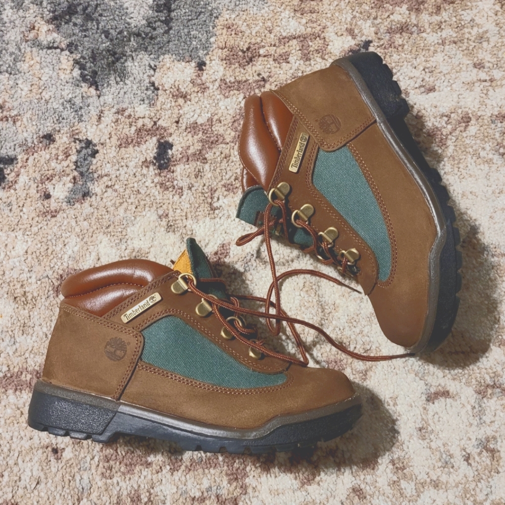 Kids Beef & Broccoli Field Timberland Boots